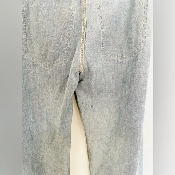 Veronica Beard: Taylor Relaxed Wide Leg High Rise blue Jeans Sz 27, 100% Cotton - Picture 10 of 16